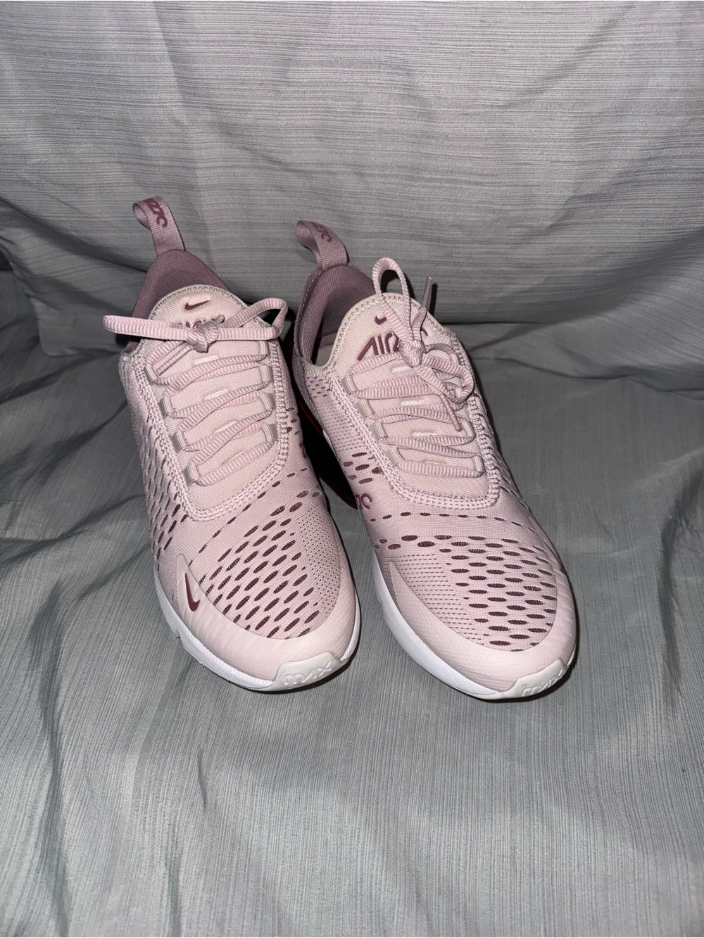 Nike Burdundy/Dusty Rose Women's Breathable Athletic Sneakers